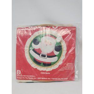 Designs For The Needle‎ Calico-Os #2203/Santa 10 Inch Framing Hoop